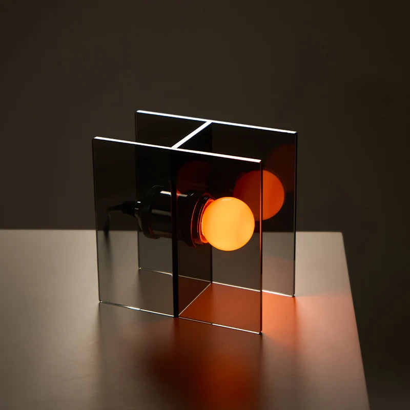 Black Crystal Desk Lamp
